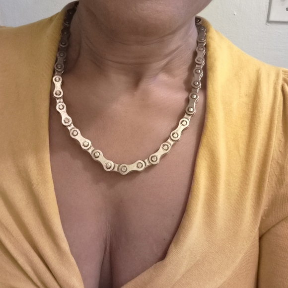 Bike link necklace set - Picture 3 of 3